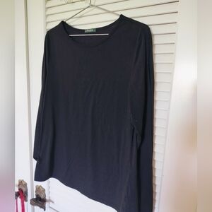 Ofeefan Women's Classic Black Long Sleeve Tee Size Large